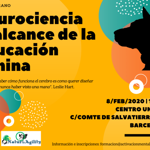 Cartel - Neurociencia al alcance de la Educación Canina